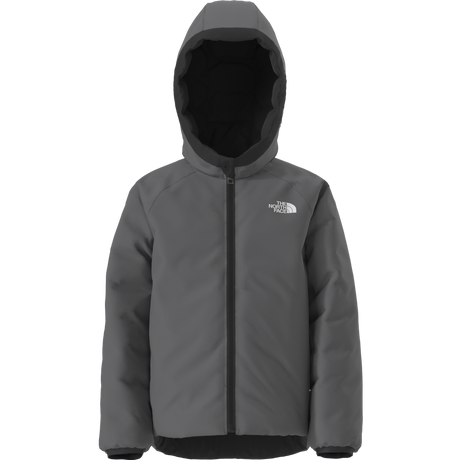 The North Face - Kid Reversible Perrito Hooded Jacket - BLACK - vista alternativa 1
