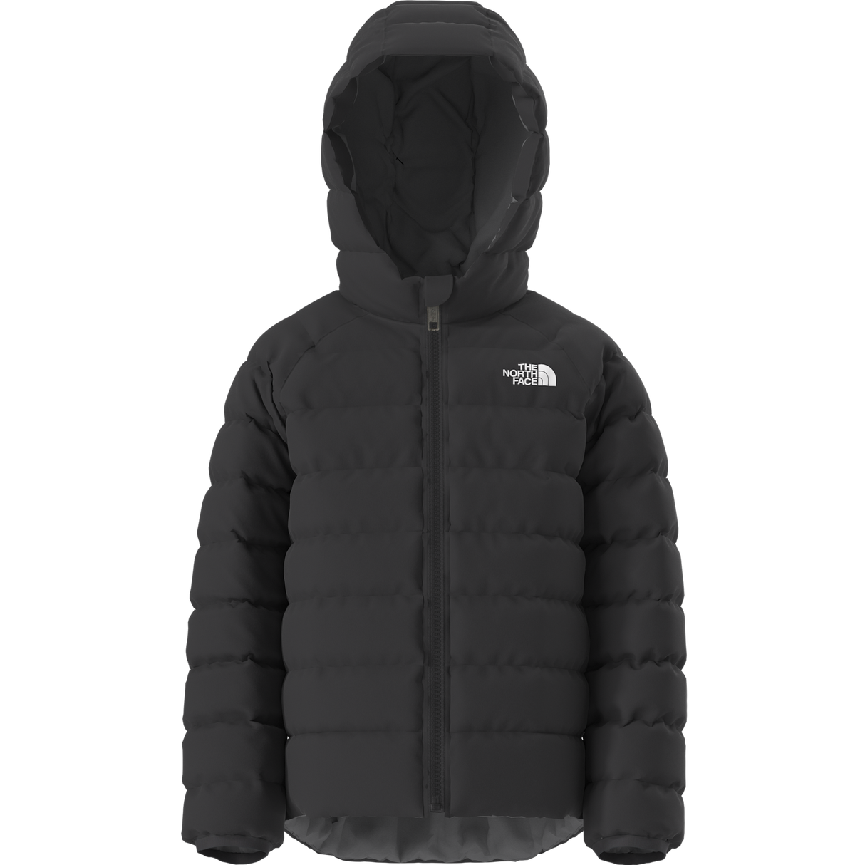 The North Face - Kid Reversible Perrito Hooded Jacket - TNF Black/Smoked Pearl - vista principale
