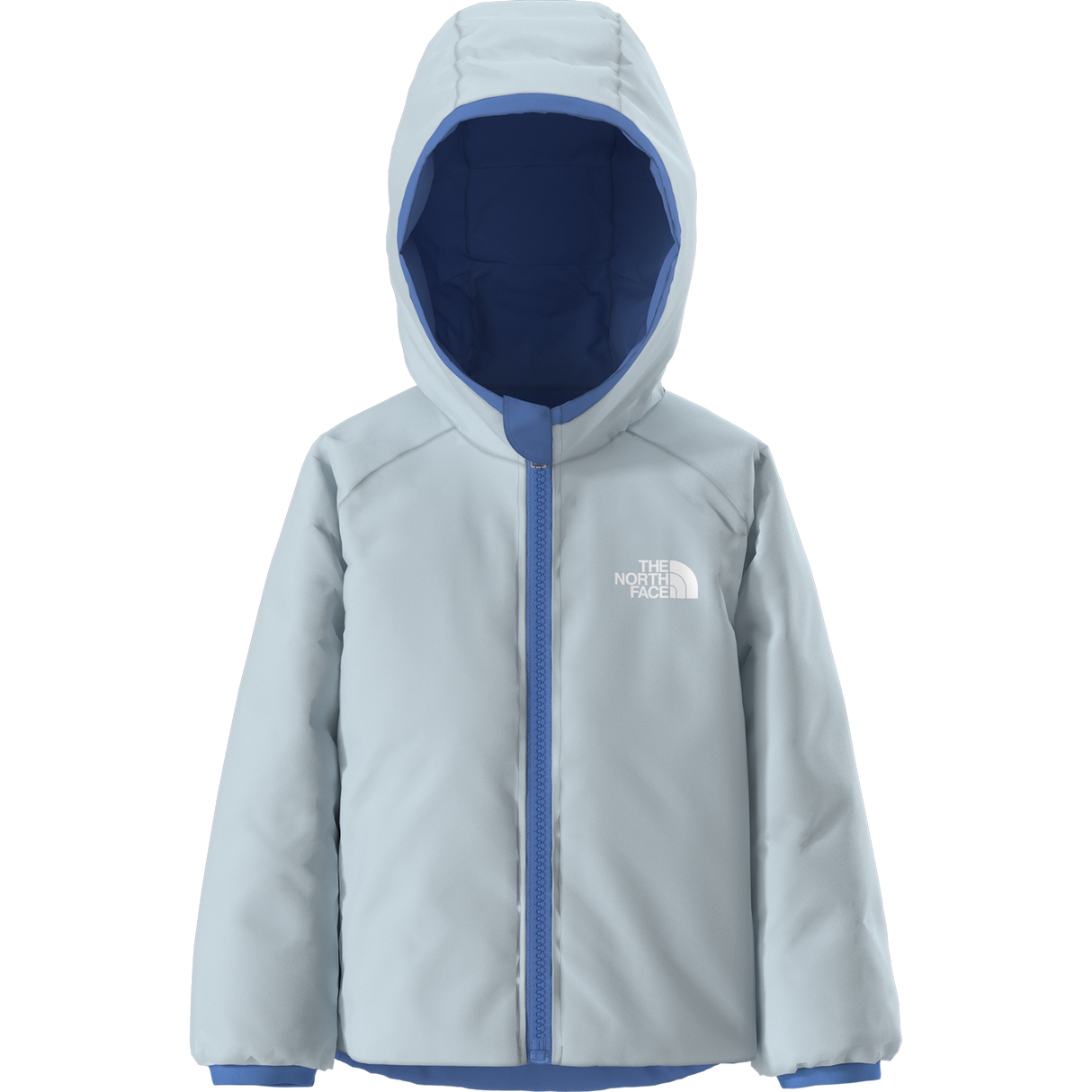 The North Face - Baby Reversible Perrito Hooded Jacket Active Blue - SHDPGRTRD/MLNRD - vista alternativa 1