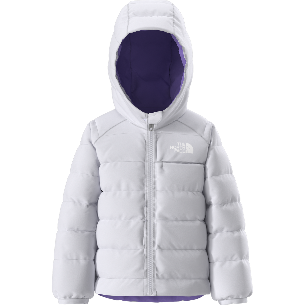 The North Face - Baby Reversible Perrito Hooded Jacket Active Blue - Ice Lilac - vista alternativa 10