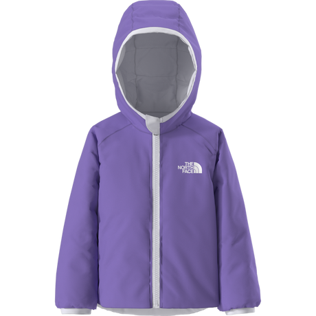 The North Face - Baby Reversible Perrito Hooded Jacket Active Blue - Ice Lilac - vista alternativa 11