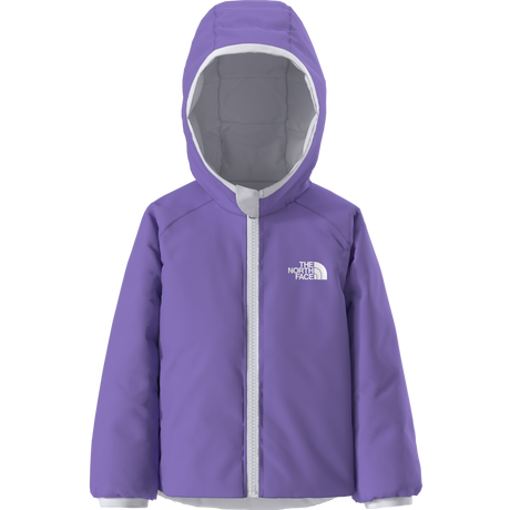 The North Face - Baby Reversible Perrito Hooded Jacket Active Blue - Ice Lilac - vista alternativa 2