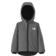 The North Face - Baby Reversible Perrito Hooded Jacket Active Blue - TNF Black/Smoked Pearl - vista alternativa 1