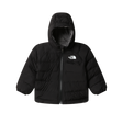 The North Face - Baby Reversible Perrito Hooded Jacket Active Blue - TNF Black/Smoked Pearl - vista principale