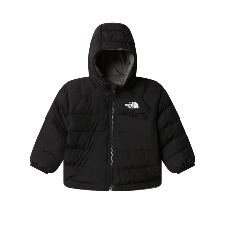The North Face - Baby Reversible Perrito Hooded Jacket Active Blue - TNF Black/Smoked Pearl - vista principale