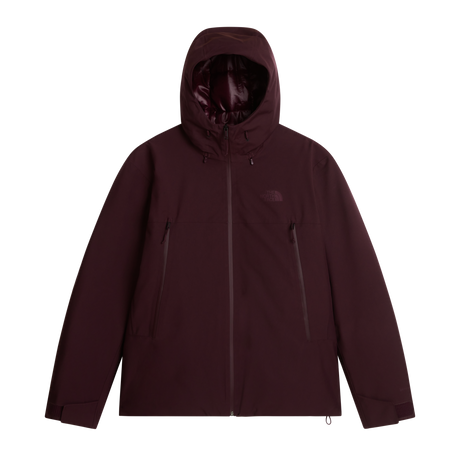 The North Face - Mtn Range Down Hooded Jacket da uomo - Oxblood - vista principale