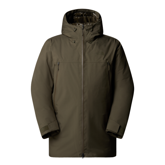The North Face - Mtn Range Down Parka da uomo - NEW TAUPE GREEN - vista principale