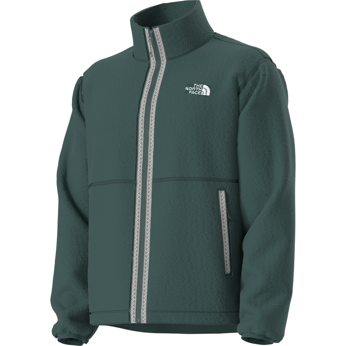 The North Face - Tnf Fleeski full-zip Jacket da uomo - Pacific Teal - vista alternativa 2