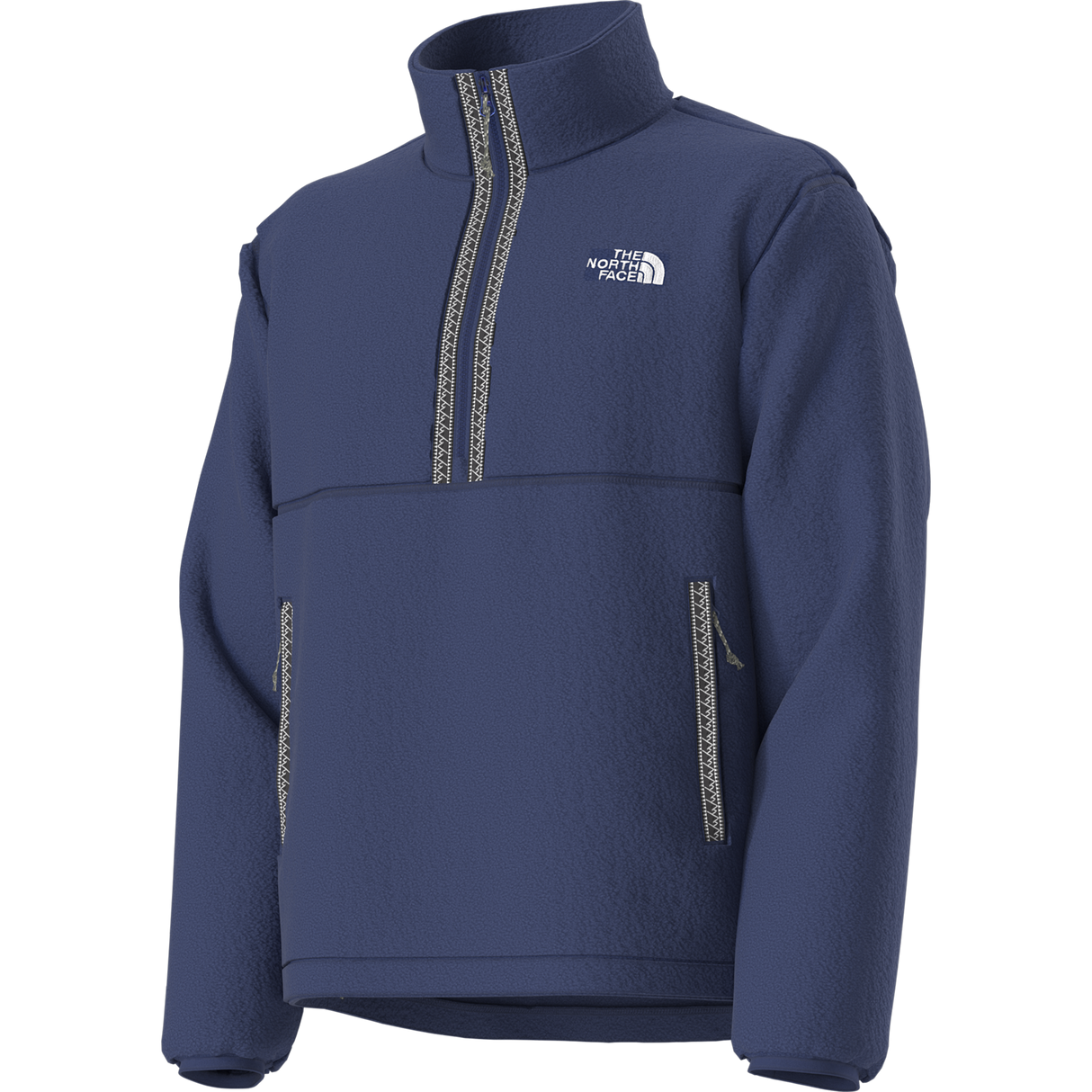 The North Face - Tnf Fleeski 1/4 Zip Po da uomo - SHQUAILGY/CLDGY - vista alternativa 2