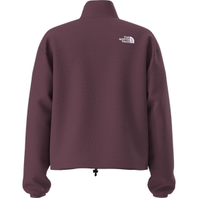 The North Face - Tnf Fleeski 1/4 Zip Po da donna - Burgundy Crush - vista alternativa 1