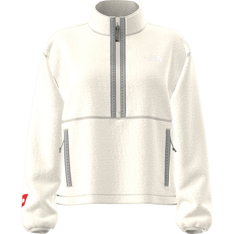 The North Face - Tnf Fleeski 1/4 Zip Po da donna - WHITE DUNE - vista alternativa 10