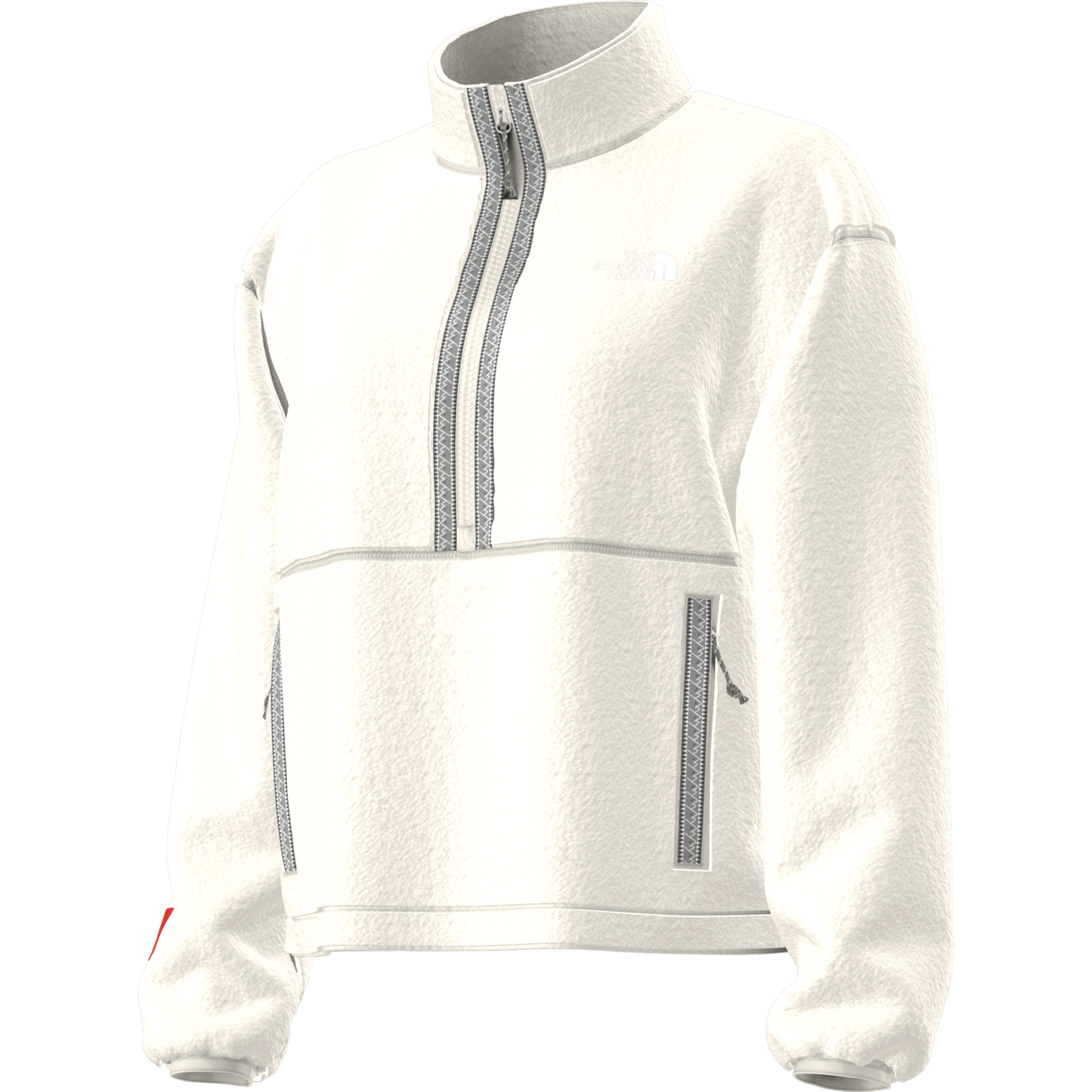 The North Face - Tnf Fleeski 1/4 Zip Po da donna - WHITE DUNE - vista alternativa 12