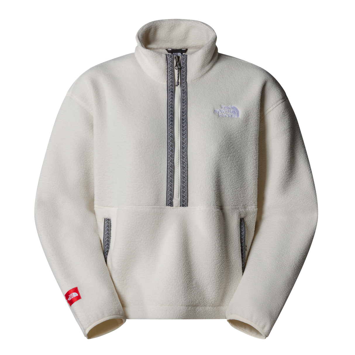 The North Face - Tnf Fleeski 1/4 Zip Po da donna - WHITE DUNE - vista principale