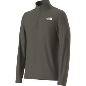 The North Face - 24/7 1/4 Zip Tee da uomo - NEW TAUPE GREEN - vista alternativa 2
