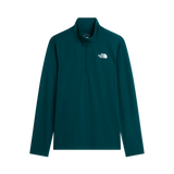 The North Face - 24/7 1/4 Zip Tee da uomo - Pacific Teal - vista principale