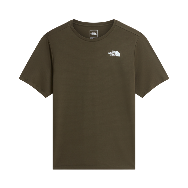 The North Face - 24/7 S/s Tee Reg da uomo - NEW TAUPE GREEN - vista principale