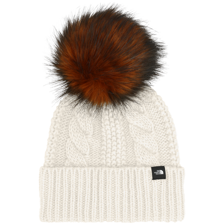 The North Face - Kids Oh Mega Fur Pom Beanie - WHITE - vista principale