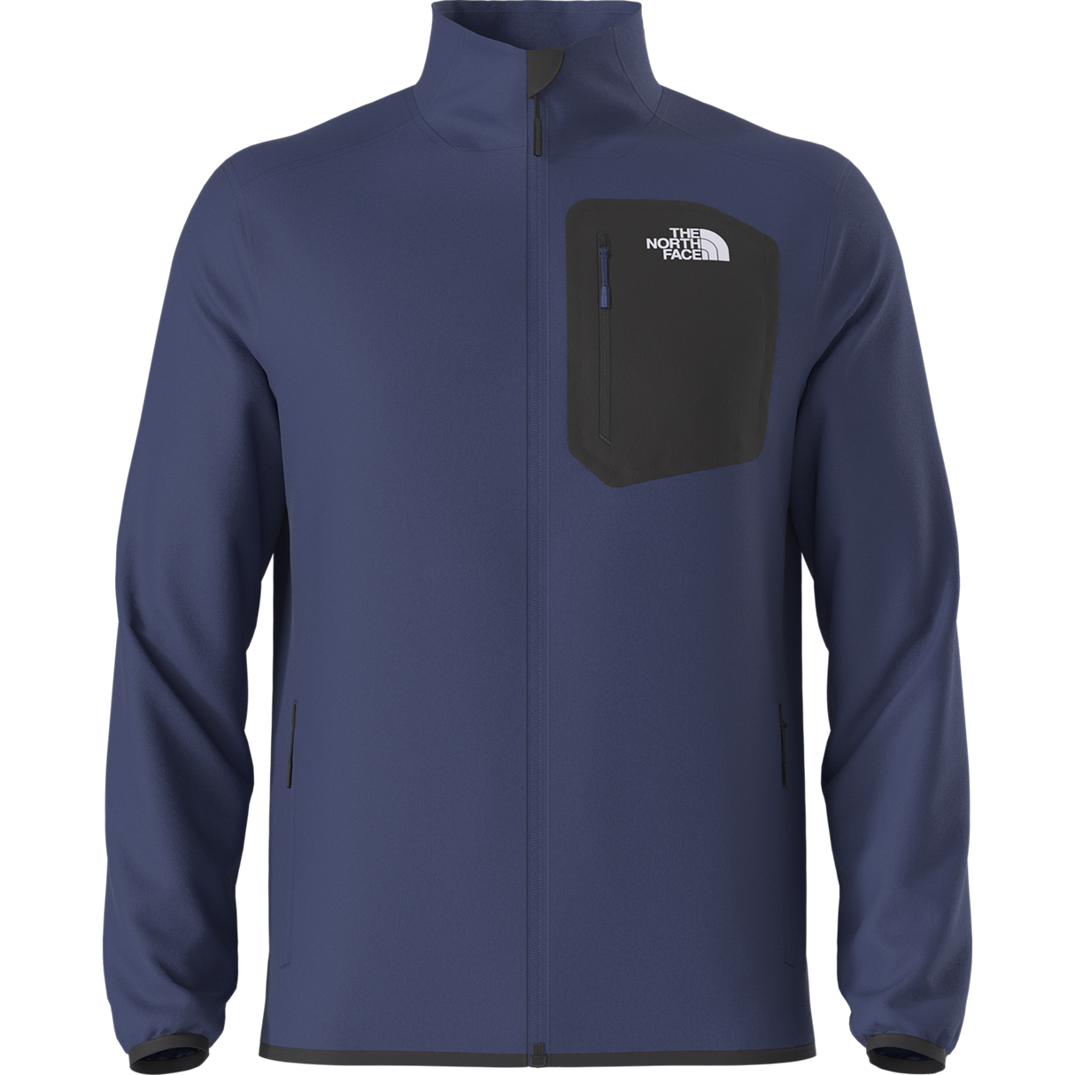 The North Face - Crest full-zip Jacket da uomo - Bold Blue/TNF Black - vista principale