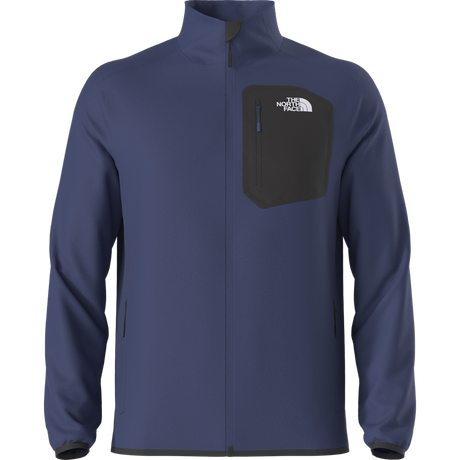 The North Face - Crest full-zip Jacket da uomo - Bold Blue/TNF Black - vista principale