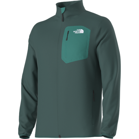 The North Face - Crest full-zip Jacket da uomo - Pacific Teal/TNF Black - vista alternativa 2