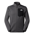 The North Face - Crest full-zip Jacket da uomo - ANTHRACITE GREY/TNF Black - vista principale