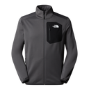 The North Face - Crest full-zip Jacket da uomo - ANTHRACITE GREY/TNF Black - vista principale