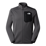 The North Face - Crest full-zip Jacket da uomo - ANTHRACITE GREY/TNF Black - vista principale