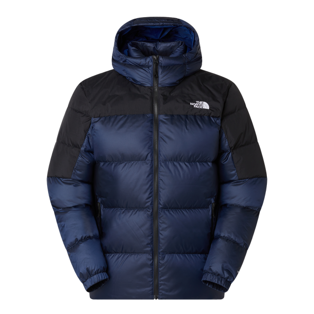 The North Face - Diablo Down 2.0 Hoodie da uomo - Estate Blue Black Heath - vista principale