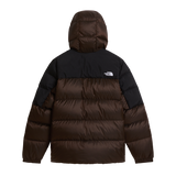 The North Face - Diablo Down 2.0 Hoodie da uomo - BAJA BLUE PRINT - vista alternativa 1