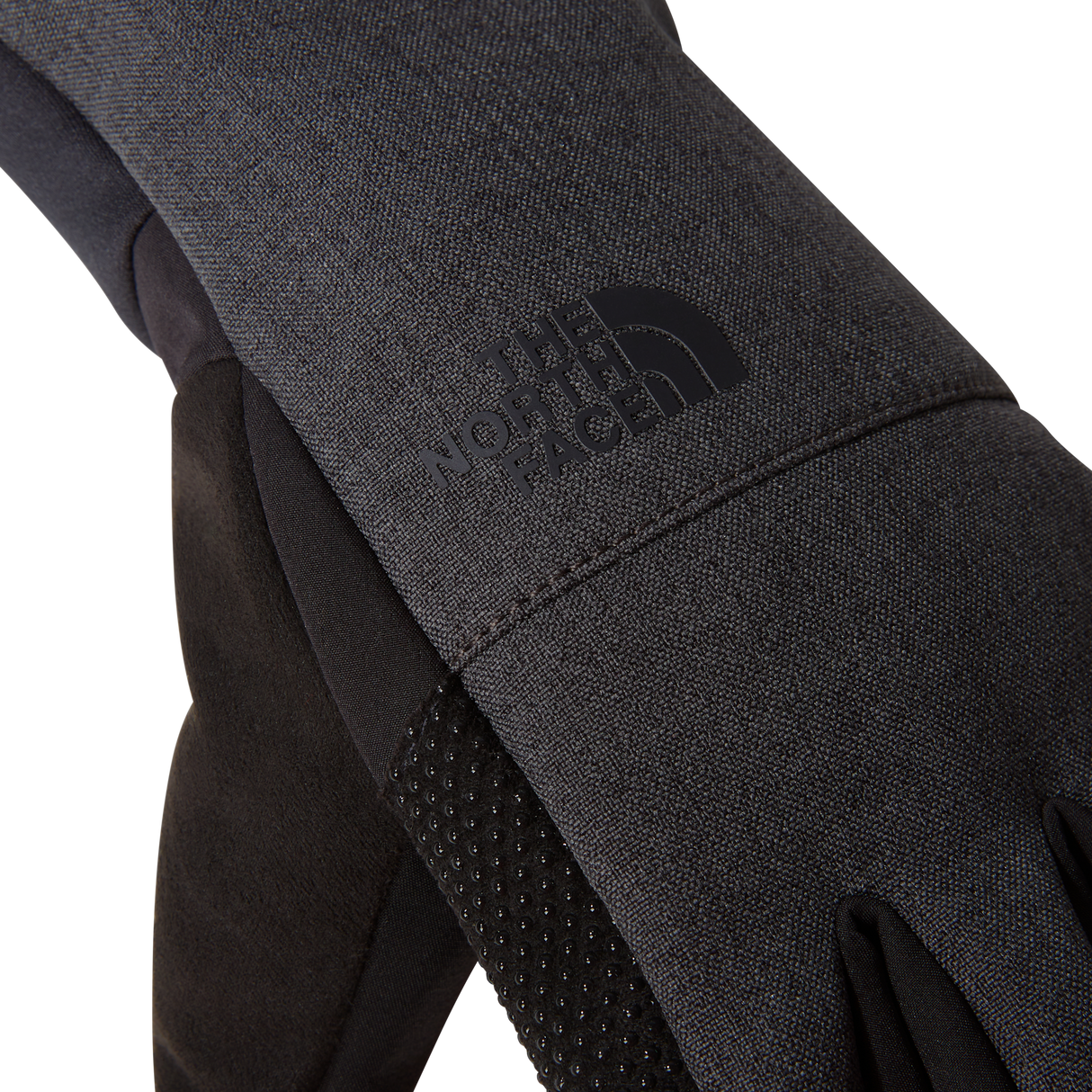 The North Face - Apex Etip Glove Tnf Dark Grey Heather da uomo - TNFDARKGREYHTHR - vista alternativa 2