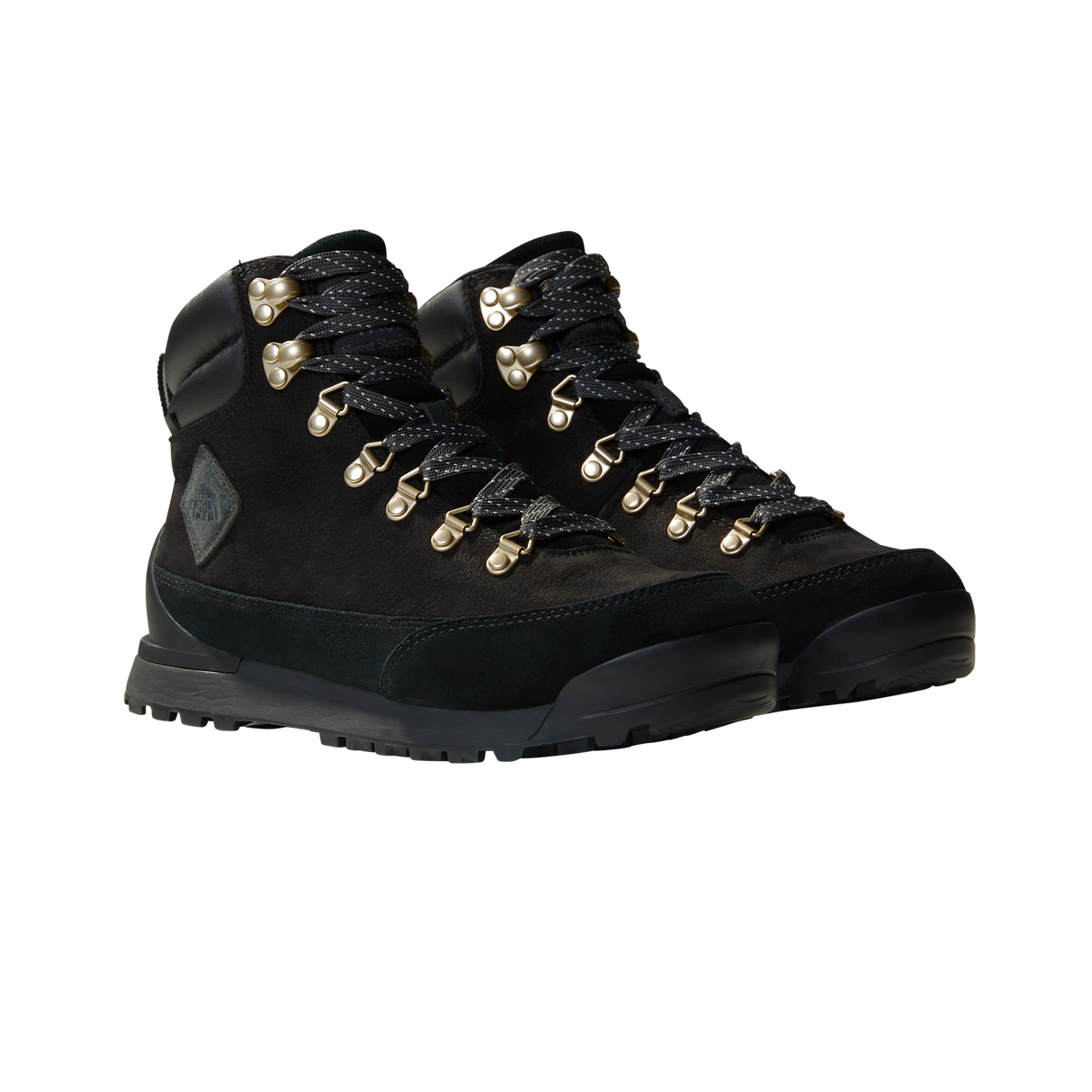 The North Face - Back-to-berkeley Iv Leather Wp da donna - TNF BLACK/TNF BLACK - vista alternativa 4