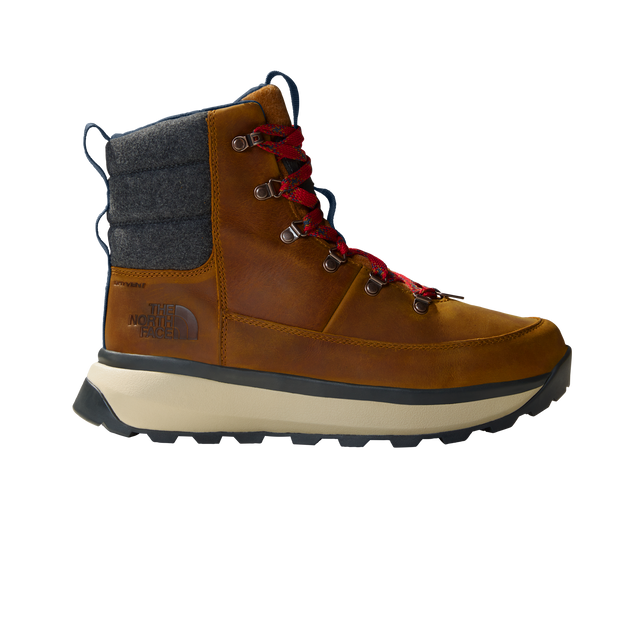 The North Face - Bergen Leather Wp da uomo - TIMBER TAN/TNF RED - vista principale