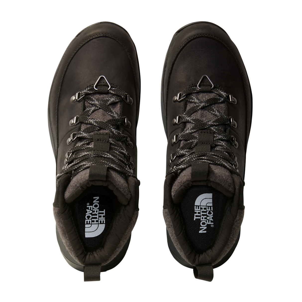 The North Face - Bergen Leather Wp da uomo - TNF BLACK/TNF BLACK - vista alternativa 1