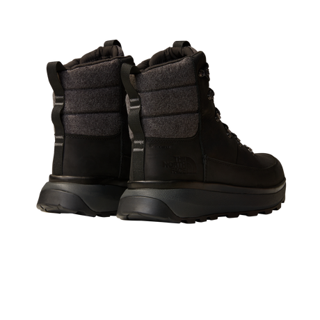 The North Face - Bergen Leather Wp da uomo - TNF BLACK/TNF BLACK - vista alternativa 2