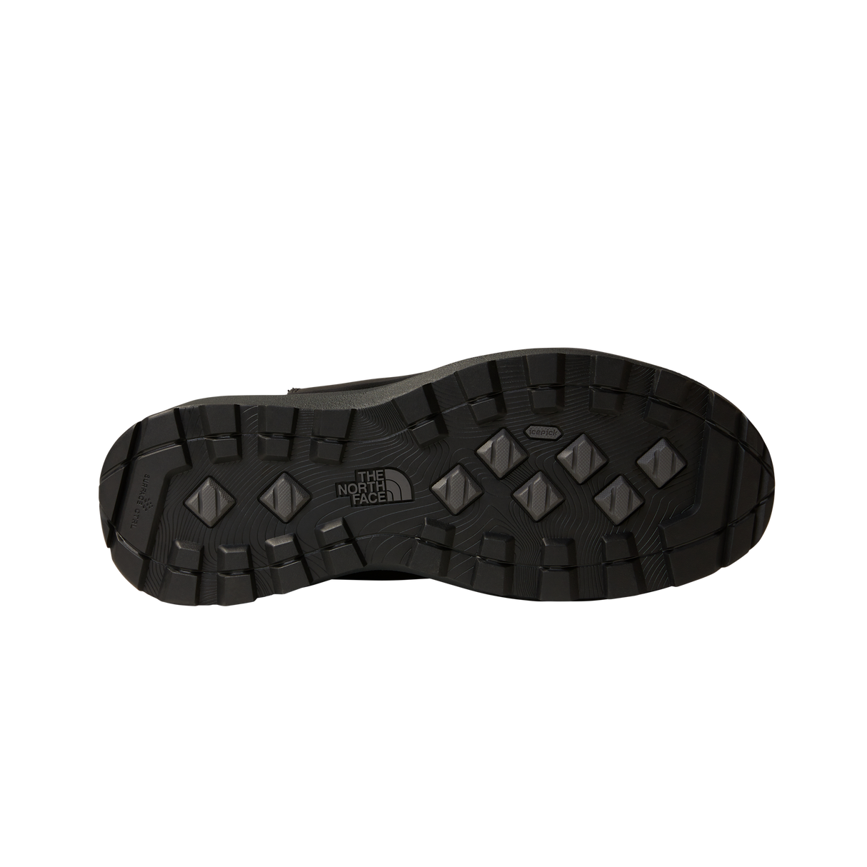 The North Face - Bergen Leather Wp da uomo - TNF BLACK/TNF BLACK - vista alternativa 3