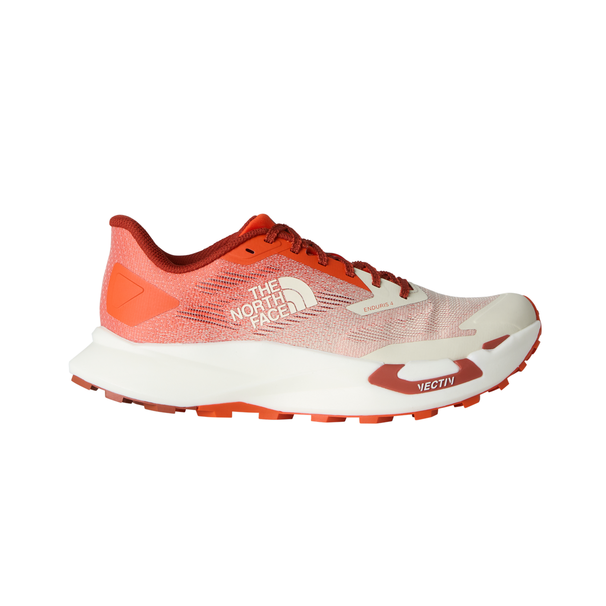 The North Face - Vectiv Enduris 4 Y da uomo - Lava Red/Calacatta - vista principale