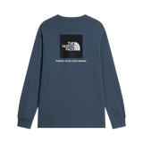 The North Face - Evolution Box Nse Regular Long Sleeve da uomo - GRANITE GREY - vista alternativa 1