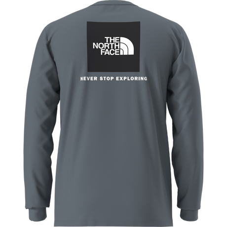 The North Face - Evolution Box Nse Regular Long Sleeve da uomo - GRANITE GREY - vista alternativa 10