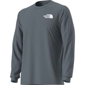 The North Face - Evolution Box Nse Regular Long Sleeve da uomo - GRANITE GREY - vista alternativa 12