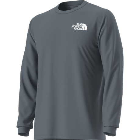 The North Face - Evolution Box Nse Regular Long Sleeve da uomo - GRANITE GREY - vista alternativa 12