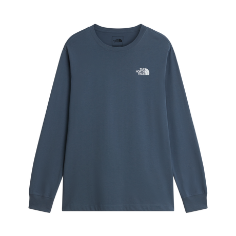 The North Face - Evolution Box Nse Regular Long Sleeve da uomo - GRANITE GREY - vista principale