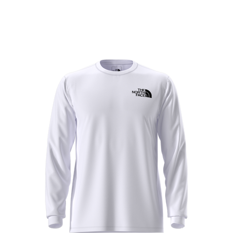 The North Face - Evolution Box Nse Regular Long Sleeve da uomo - TNF WHITE - vista alternativa 1