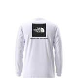 The North Face - Evolution Box Nse Regular Long Sleeve da uomo - TNF WHITE - vista principale