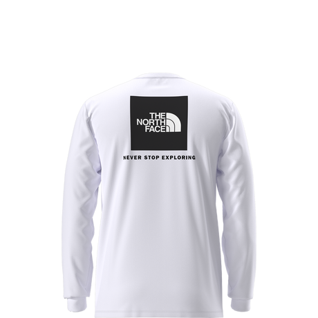 The North Face - Evolution Box Nse Regular Long Sleeve da uomo - TNF WHITE - vista principale