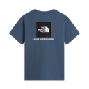The North Face - Evolution Box Nse Regular Short Sleeve da uomo - GRANITE GREY - vista alternativa 1
