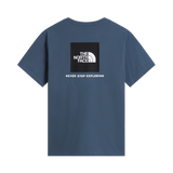 The North Face - Evolution Box Nse Regular Short Sleeve da uomo - GRANITE GREY - vista alternativa 1