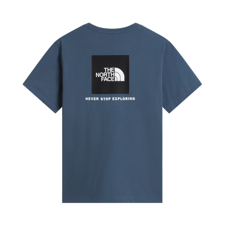 The North Face - Evolution Box Nse Regular Short Sleeve da uomo - GRANITE GREY - vista alternativa 1