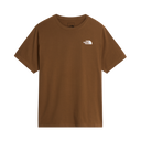The North Face - Evolution Box Nse Regular Short Sleeve da uomo - Brown - vista principale