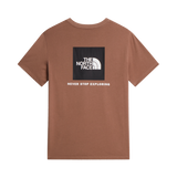 The North Face - Evolution Box Nse Relaxed Short Sleeve da donna - Garnet - vista alternativa 1