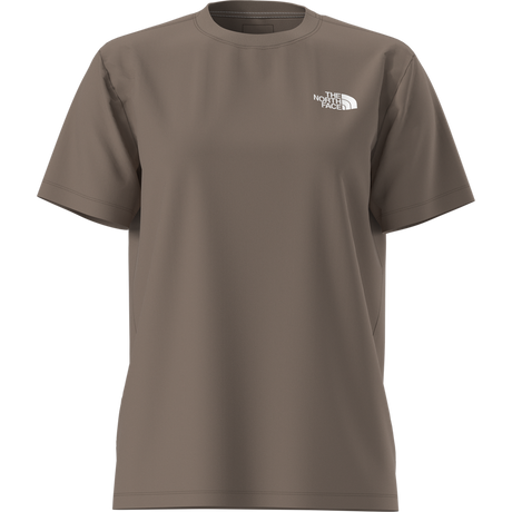 The North Face - Evolution Box Nse Relaxed Short Sleeve da donna - Garnet - vista alternativa 11